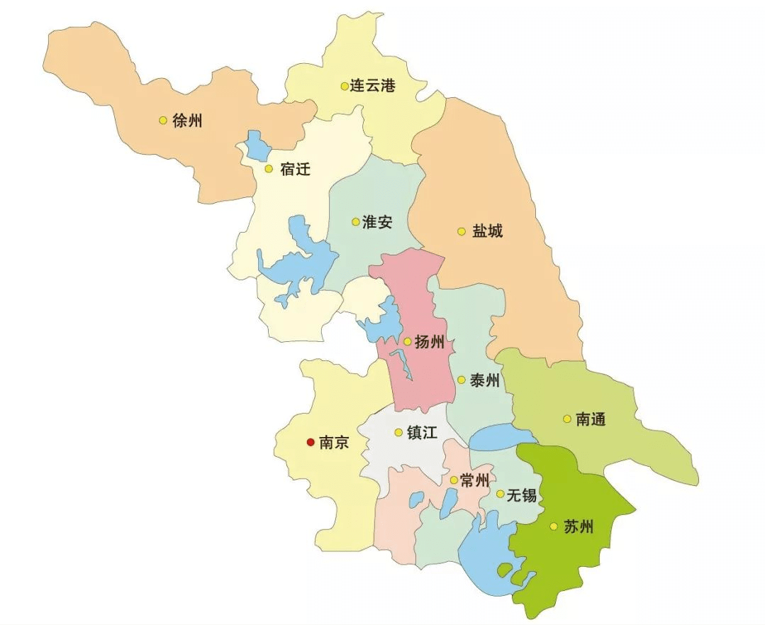 原创一张图看明白2020年江苏各市地区域gdp