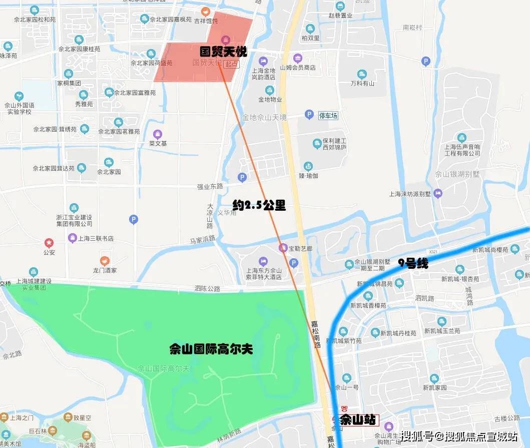 路与勋业路的交汇处,属于松江佘山版块,北邻赵巷,是西上海较为成熟的