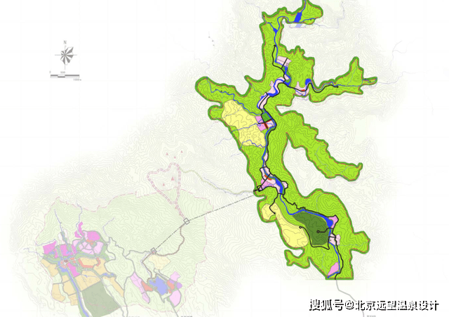 海南保亭七仙岭温泉度假区规划设计方案