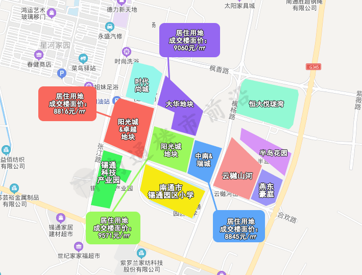 南通市锡通园区规划图图片