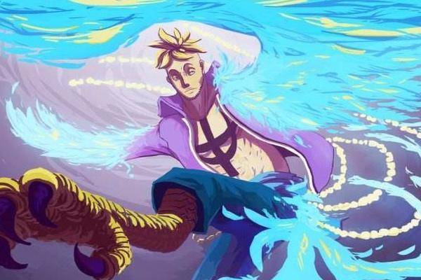 海贼王1005话:马尔科对决三灾烬,皇副之间较量,比拼硬实力