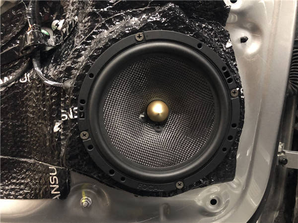 奥迪a3汽车音响改装劲浪四十周年纪念版喇叭