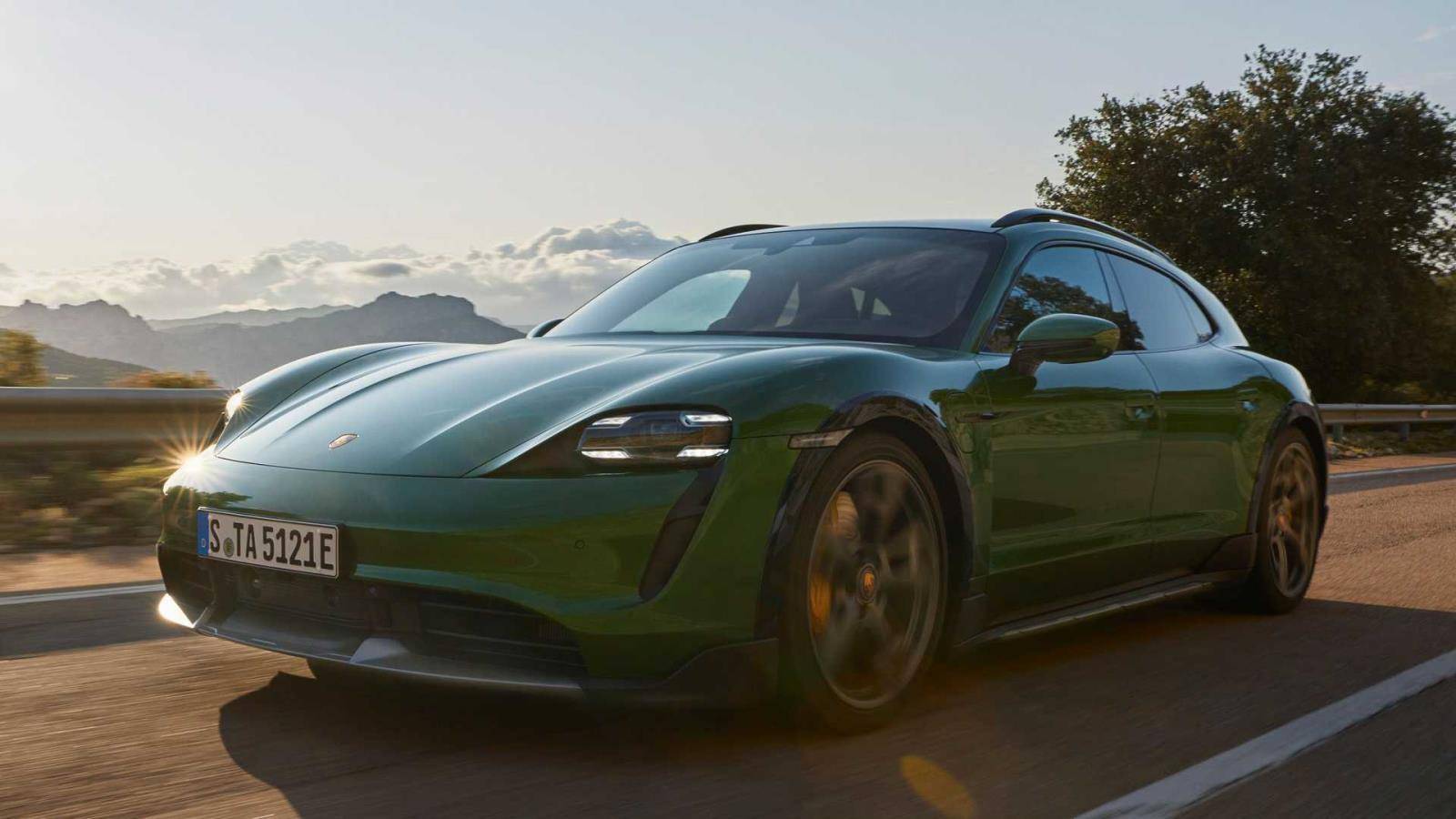 纯电旅行 图解保时捷taycan Cross Turismo 新车