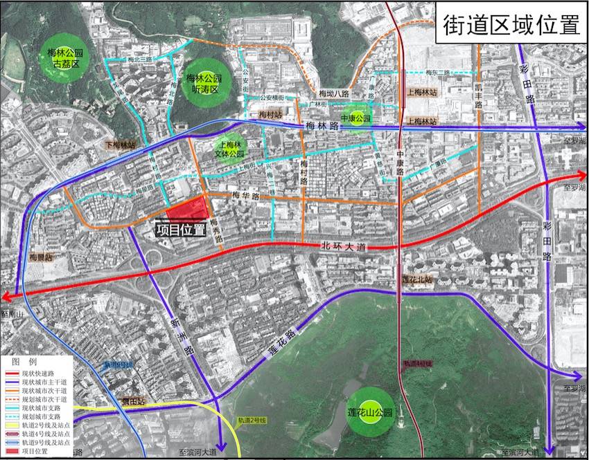 宁海梅林街道规划图图片