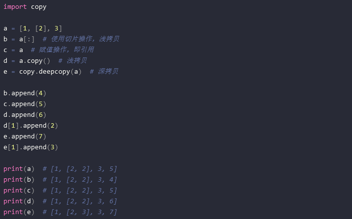 一行|5道Python笔试面试题