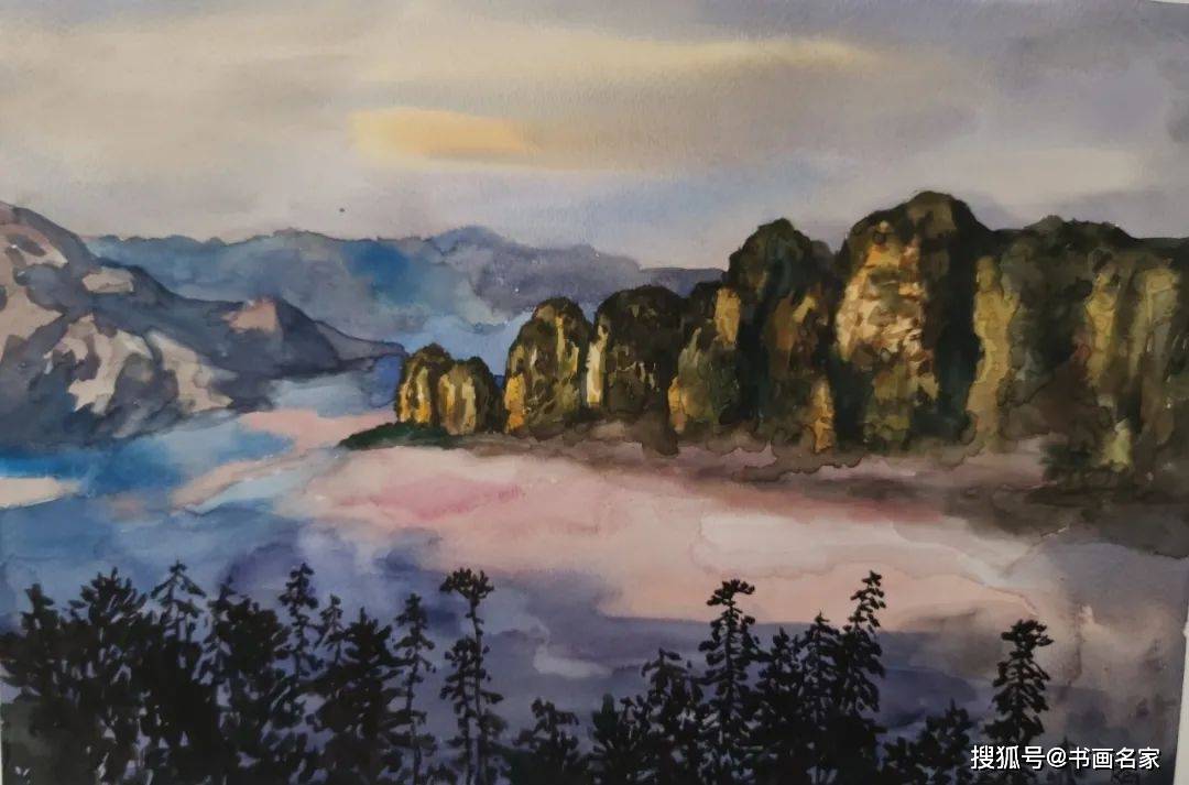 「艺术中国 」——任 宪 生 美 丽 的 光 雾 山