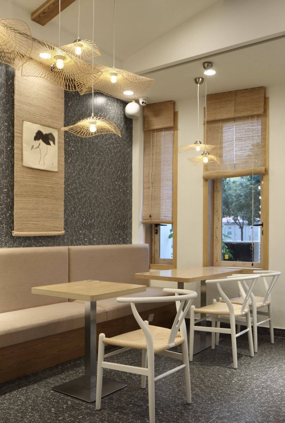 简约原木风日式餐厅设计_店铺