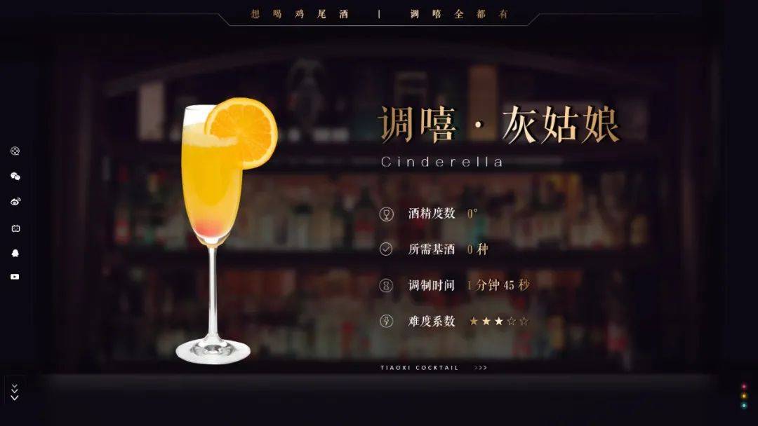 原创| 调嘻鸡尾酒 之「灰姑娘」