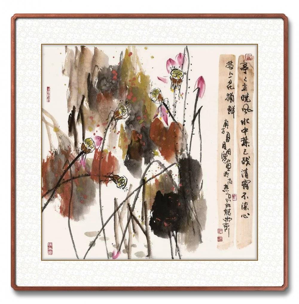 画作欣赏春光未满花已成海画家田寒作品欣赏