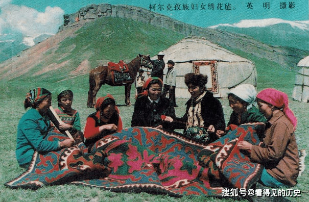 老照片 1985年的新疆克孜勒苏柯尔克孜自治州 祖国的最西部