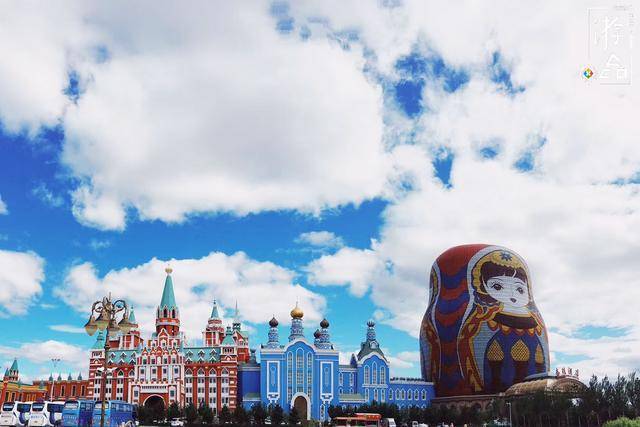 不出国门感受异域风情，内蒙古的边缘城市，俄罗斯套娃是它的标志