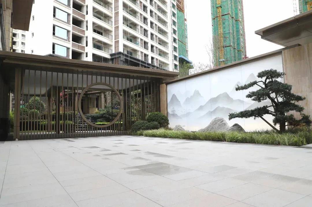 安岳置信丽府初春园林大赏,大师亲执,韵藏东方