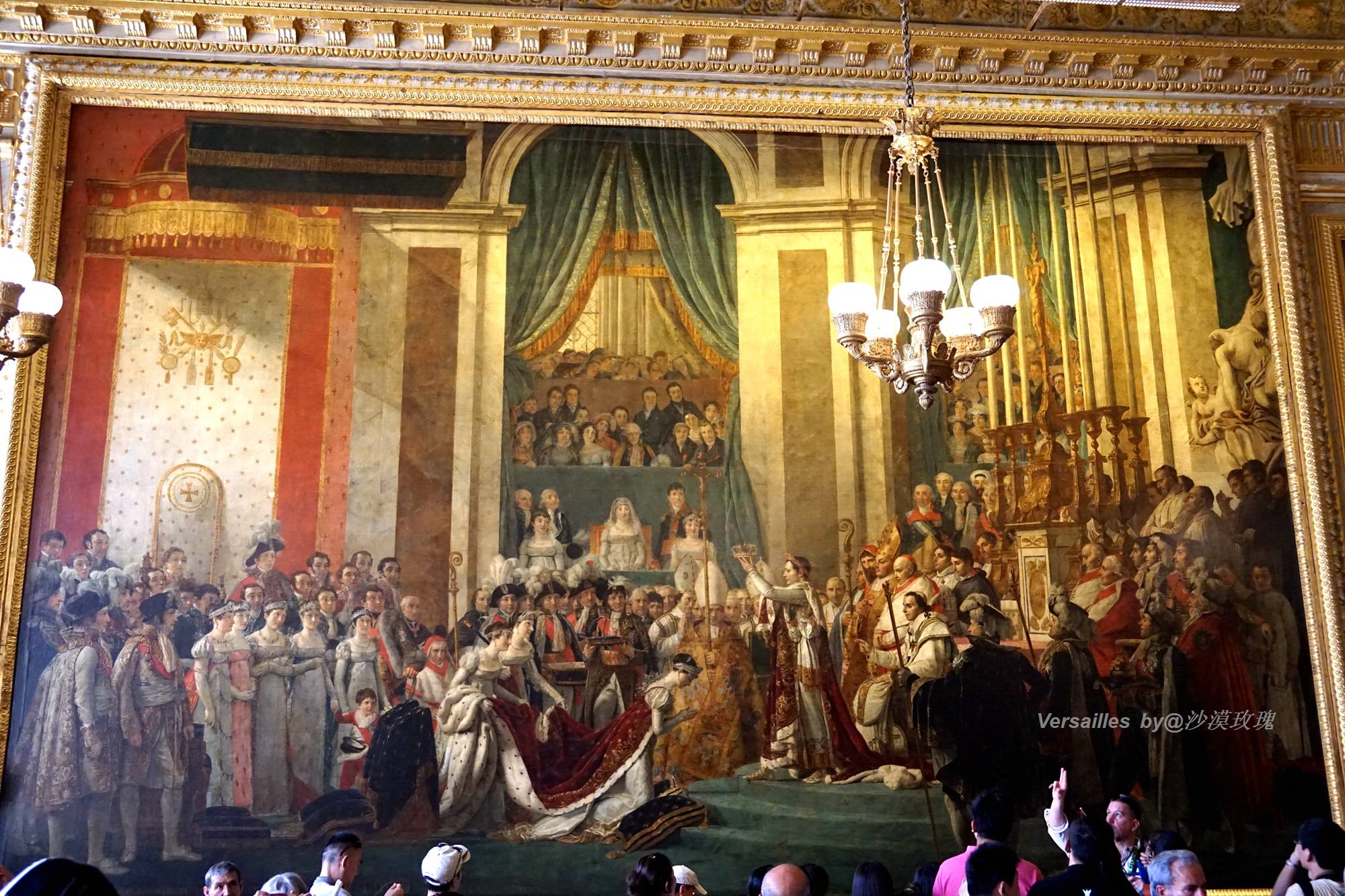 凡尔赛宫唯一向拿破仑致敬的房间，最著名的画作竟然是复制品
