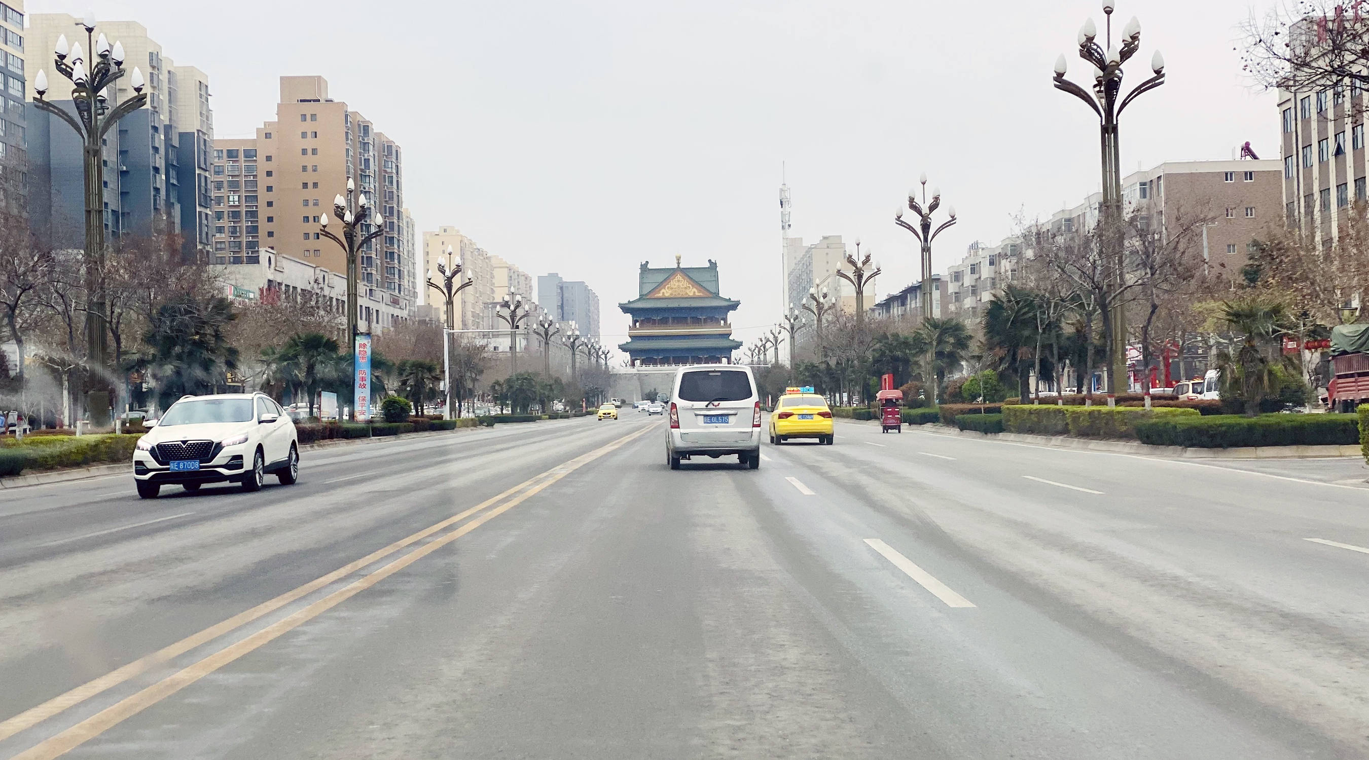 大荔县洛滨大道图片