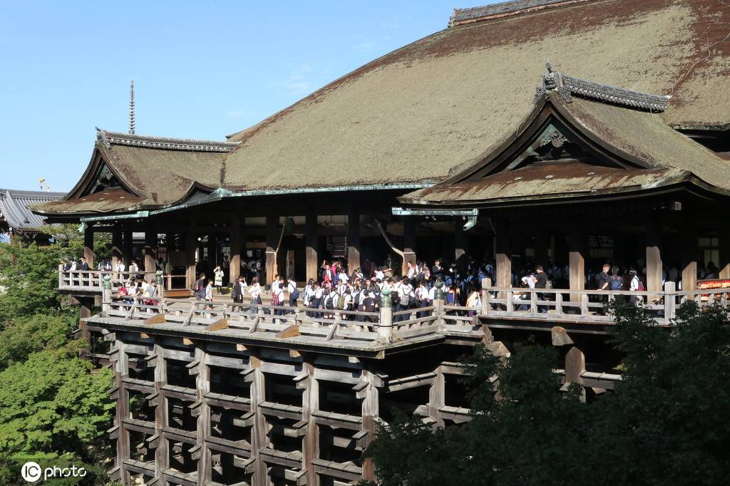 日本国宝级建筑之一的清水寺 搜狐大视野 搜狐新闻