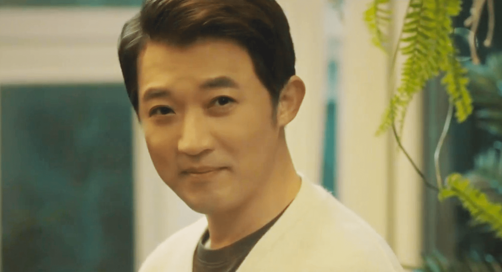 除了两大男主,配角中最大牌的就是安在旭,80后应该都认识,当时韩剧