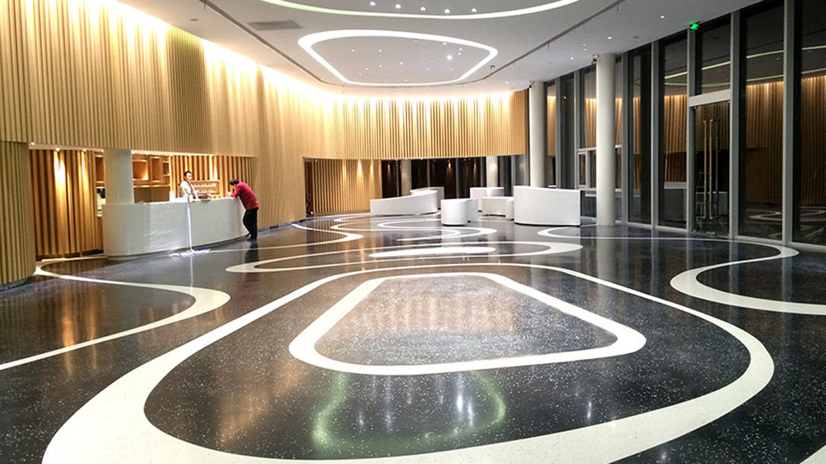 2021年比较火的环氧磨石地坪