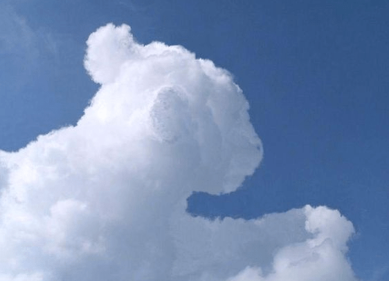 一朵云有多重