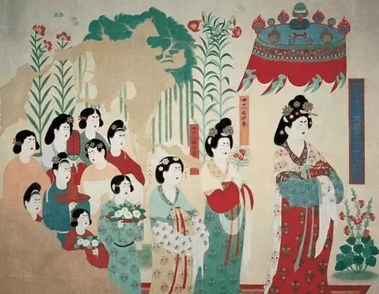 敦煌壁画里的供养人_画像