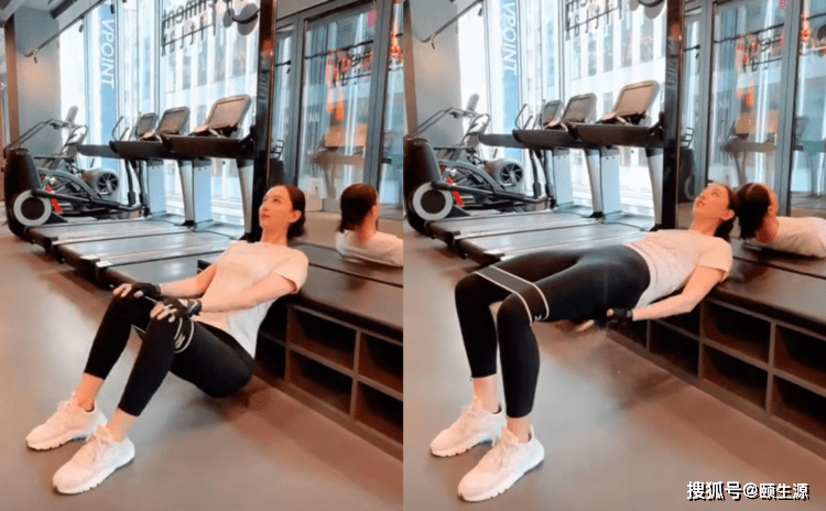 39岁郑希怡零赘肉传授零器材健身心得蜜桃臀马甲线这样练