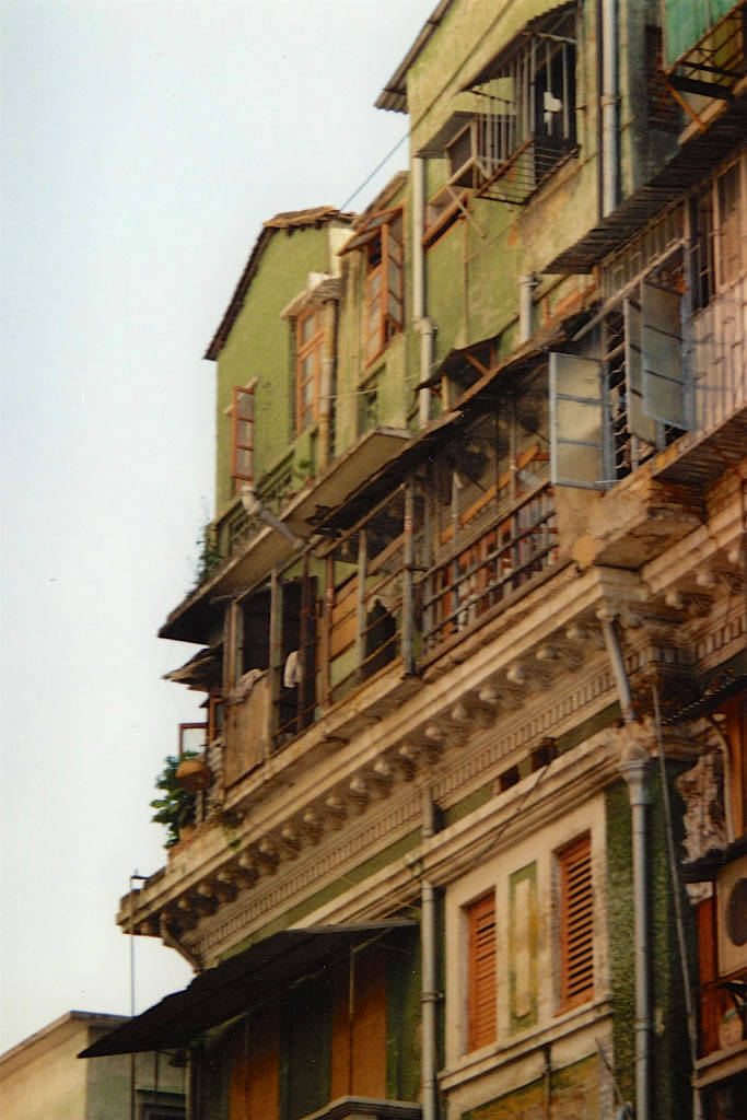 珍贵的历史记忆1994年的广州欧式建筑