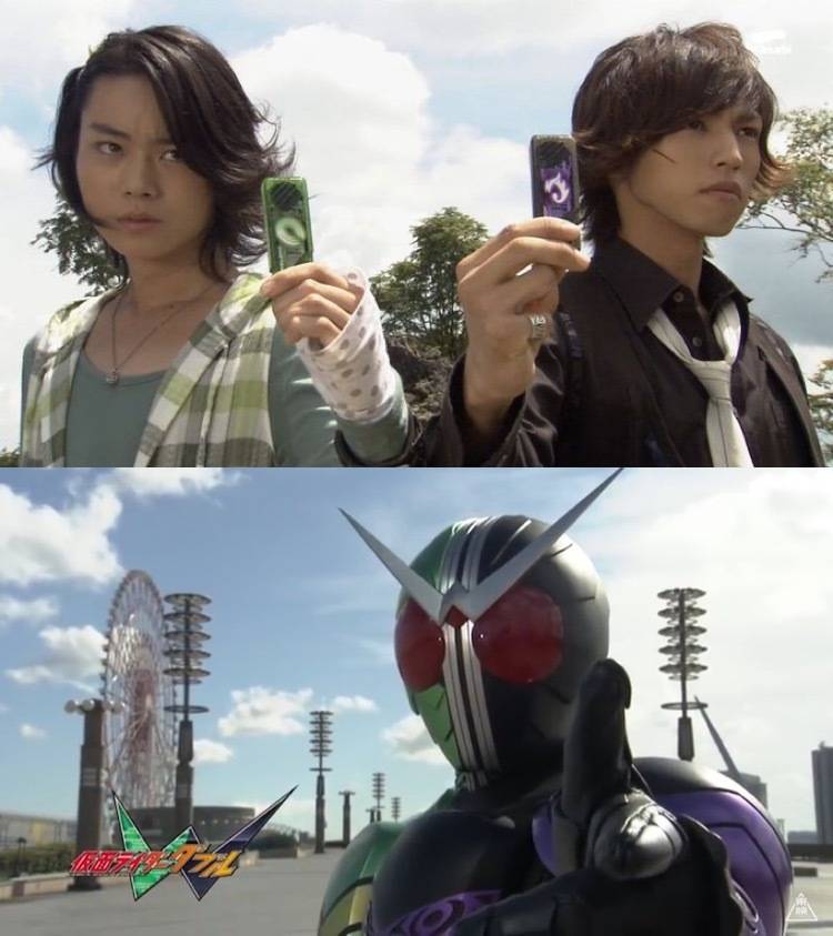 不过在这里面,翔太郎好像是找到了女朋友,而菲利普还是保持自己的风格