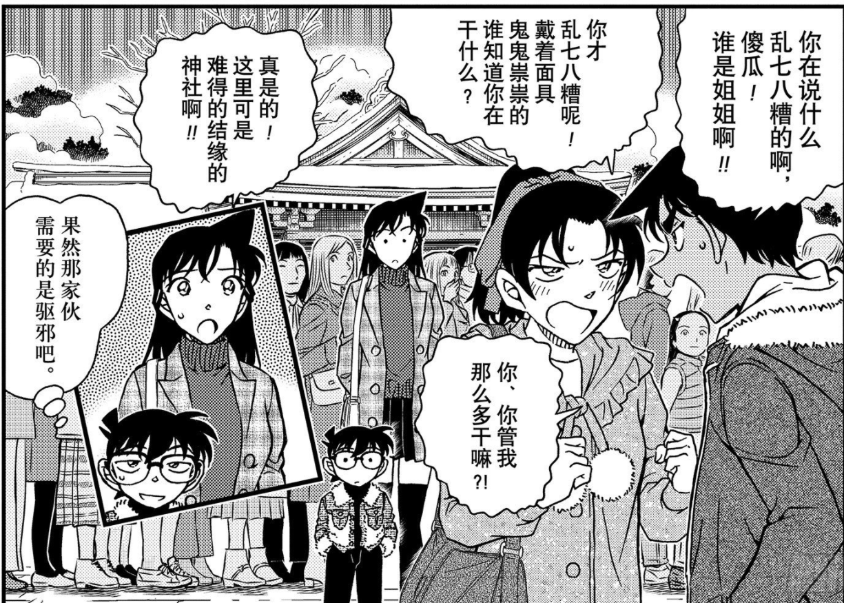 名侦探柯南1070话情报神秘身影逼近小哀玛丽要来认亲了