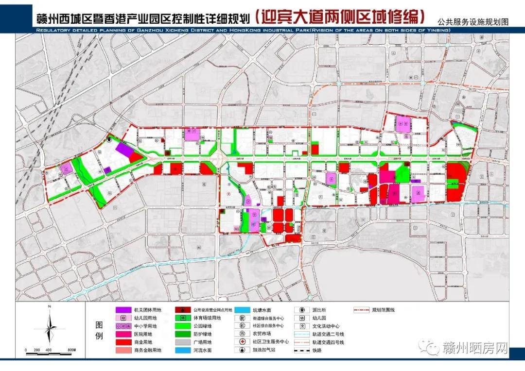 最新規劃公示!贛州迎賓大道兩側將重磅升級_西城區