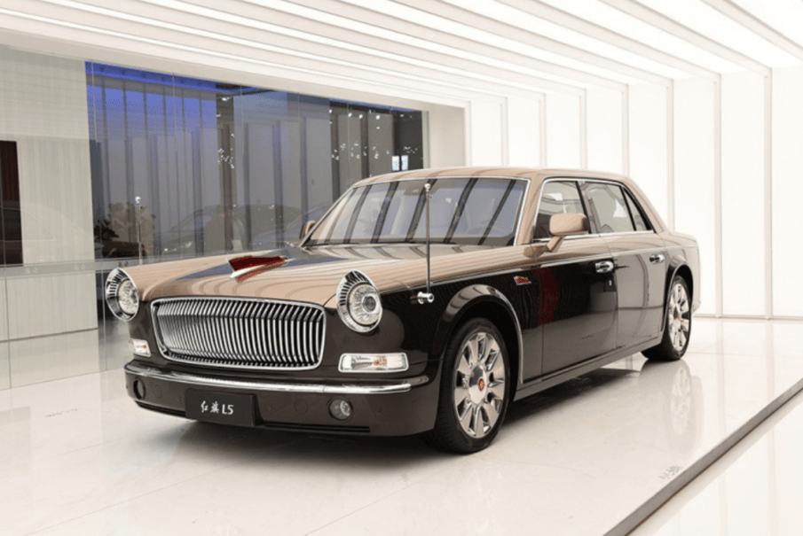 新一代元首座驾,红旗全新l5谍照曝光,v12或被v8取代