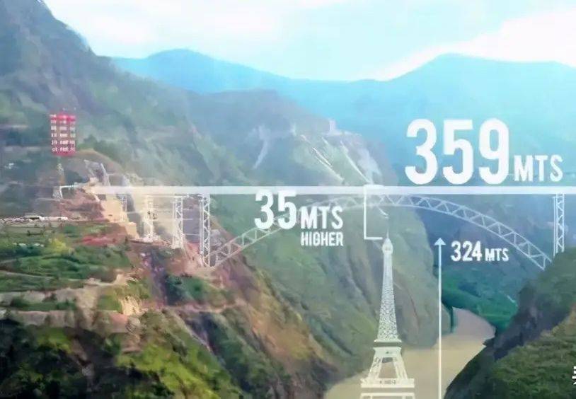 印度建造世界最高铁路桥，声称能使用120年，建了19年桥拱刚合拢