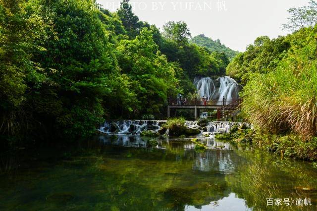 广东有一个鲜为人知的超美天然瀑布群，当地人称为小黄果树瀑布