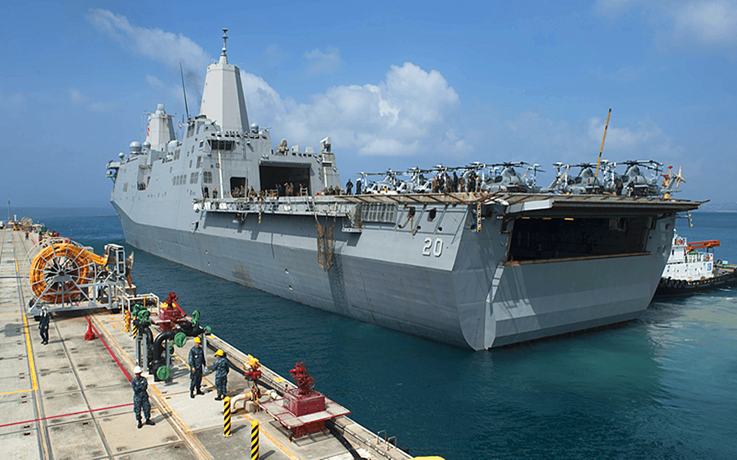 原创头号强国的新锐主力之一:圣安东尼奥级船坞运输舰实力果然不俗!