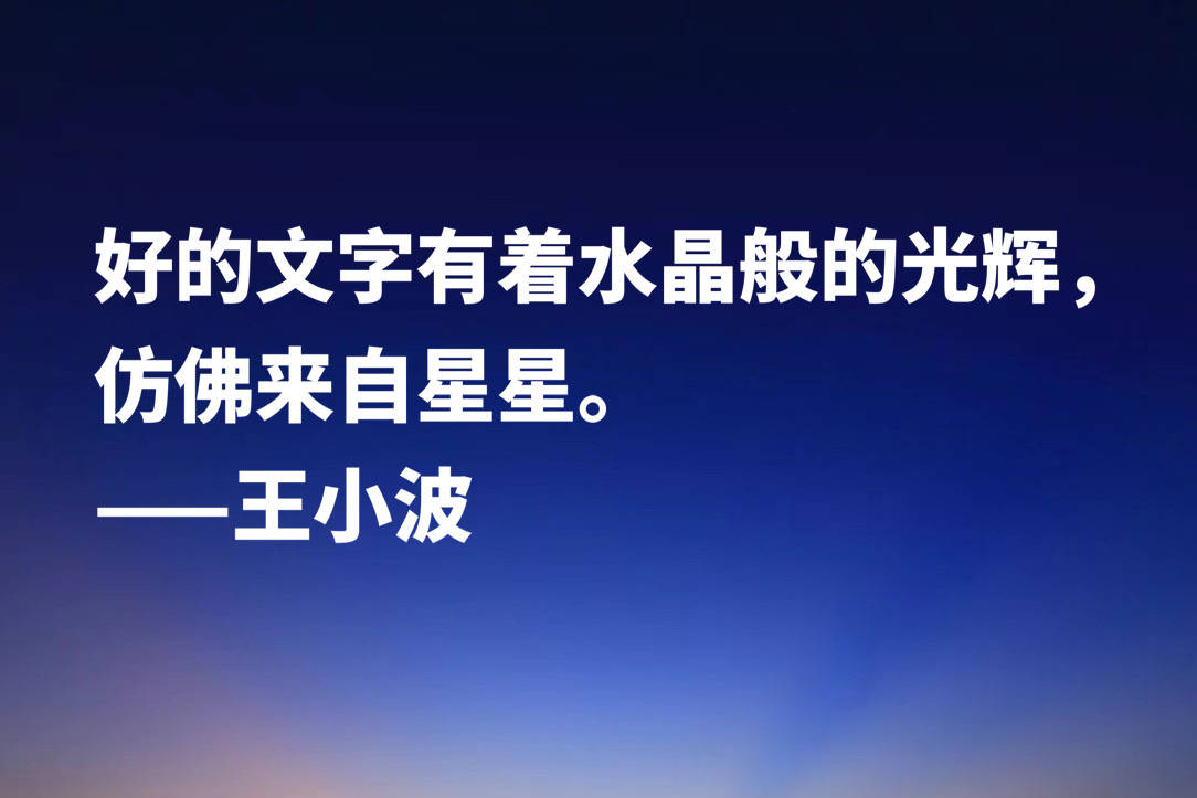 缅怀作家王小波 欣赏他笔下十句名言 朴素又超凡脱俗 魅力独特 文化 启尚论坛