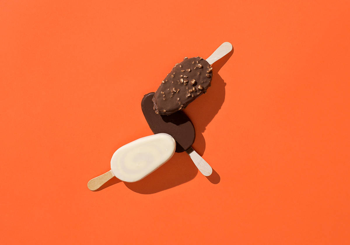 平面设计3friendsicecreambars冰淇淋品牌形象设计