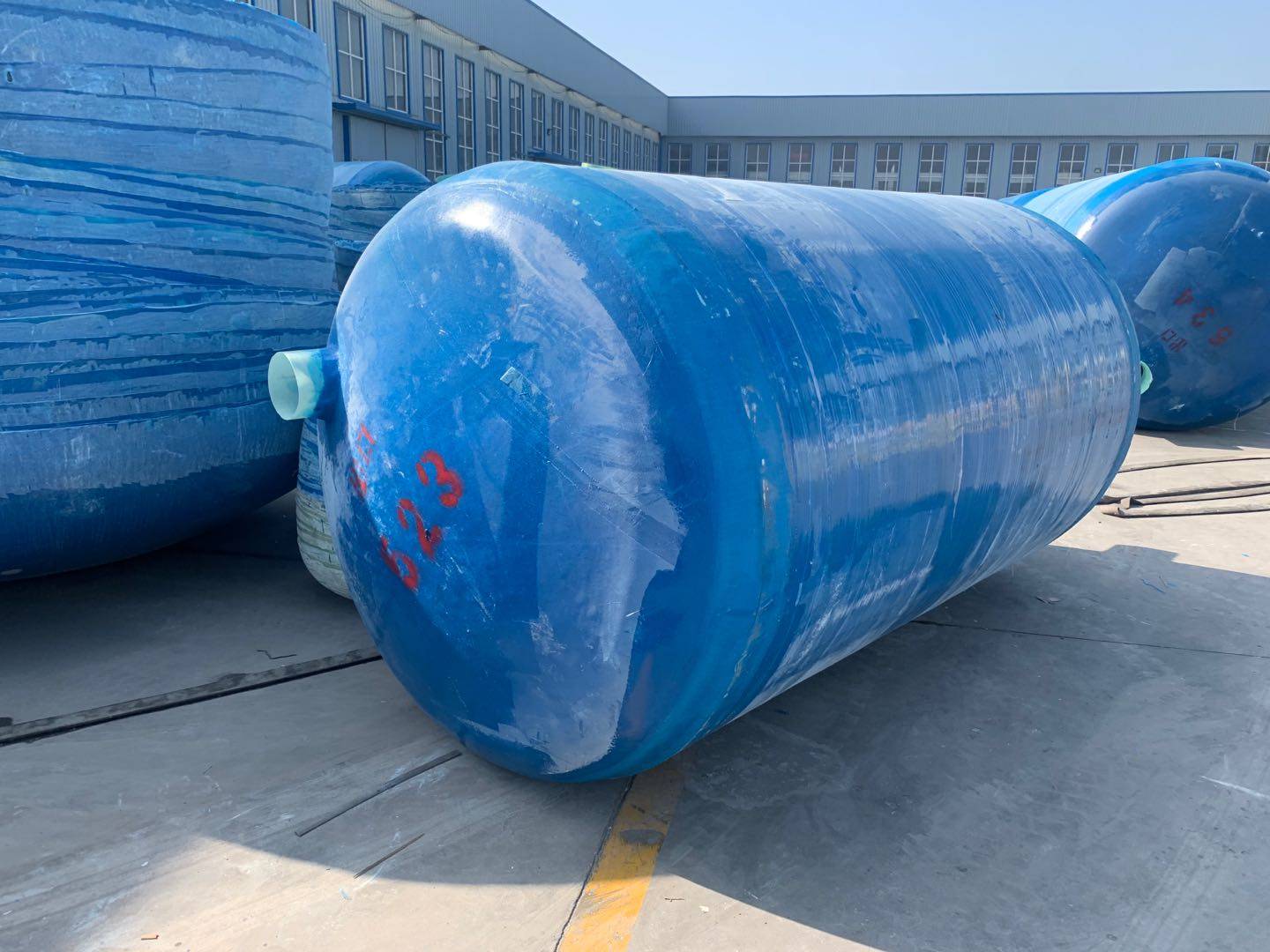 玻璃钢缠绕型化粪池特性 渗漏