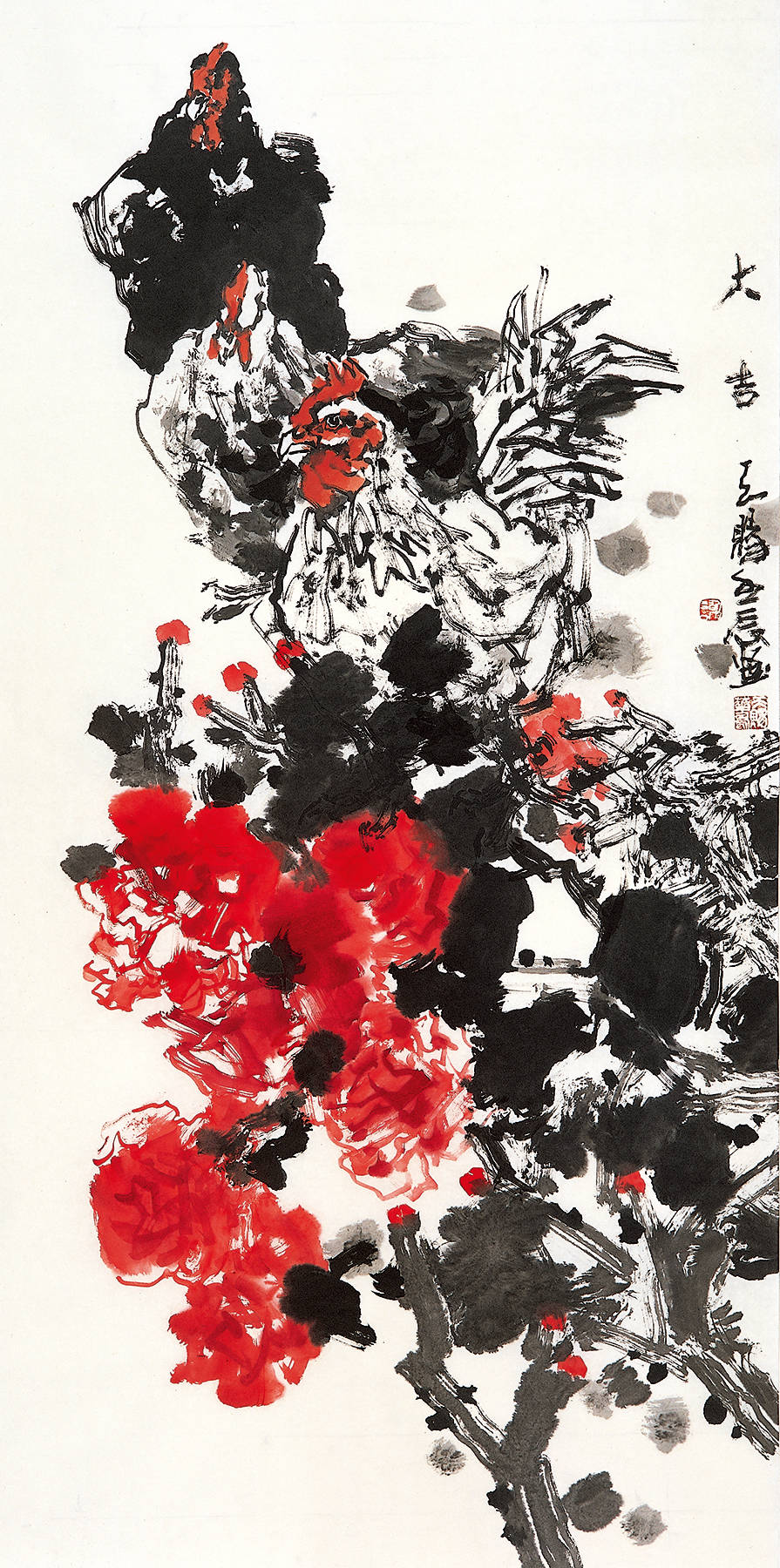 上下求索吾以恒之谢天赐耘耕花鸟画的三十年