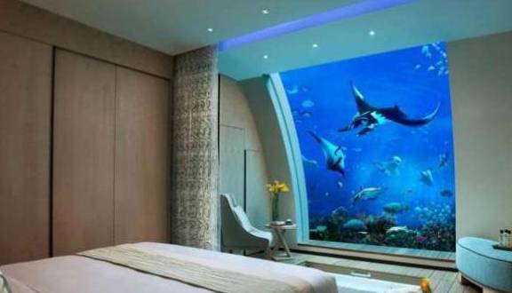 世界上最酷的水下酒店：由潜水艇改造而成，能带你漫游大海