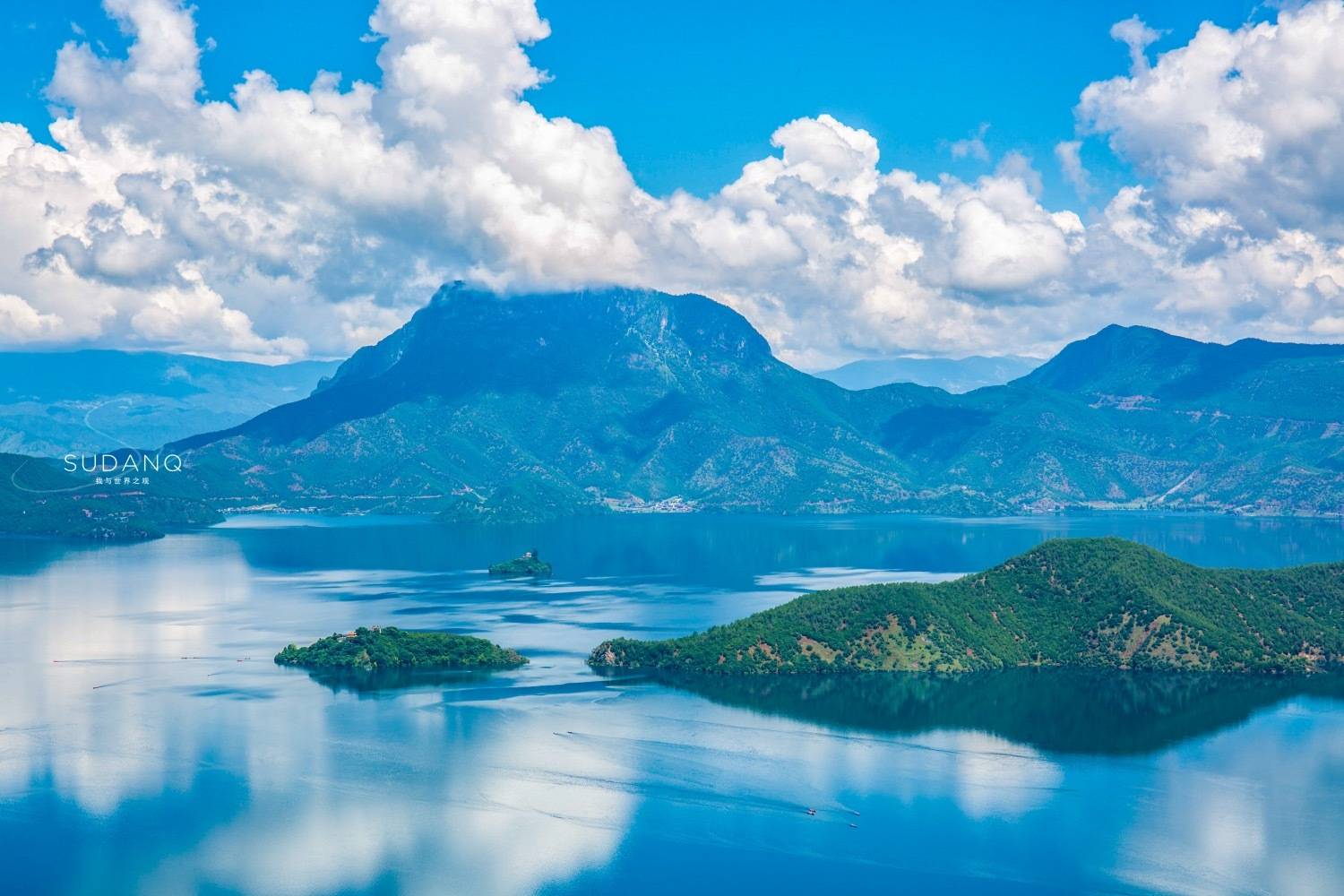 云南最大淡水湖图片