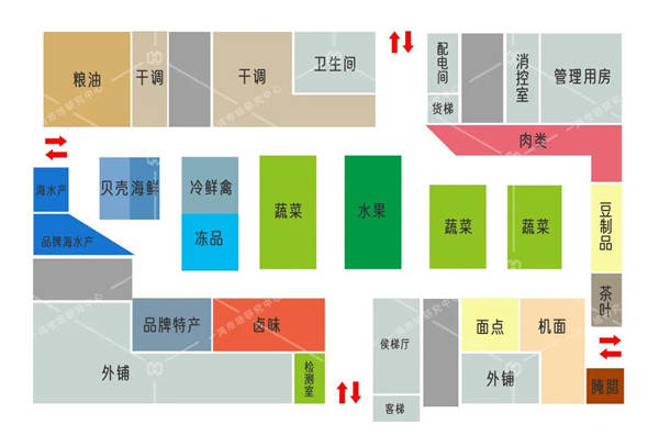 2021年城投菜篮子开业的第一家综合性智慧农贸市场,服务周边4万居民!