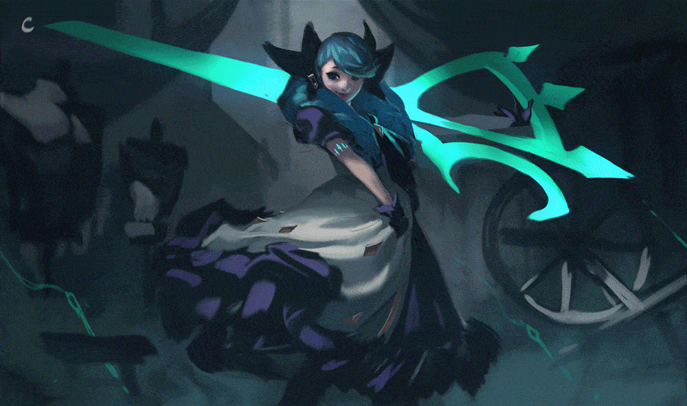 《英雄联盟》新英雄-灵罗娃娃插画师曝光