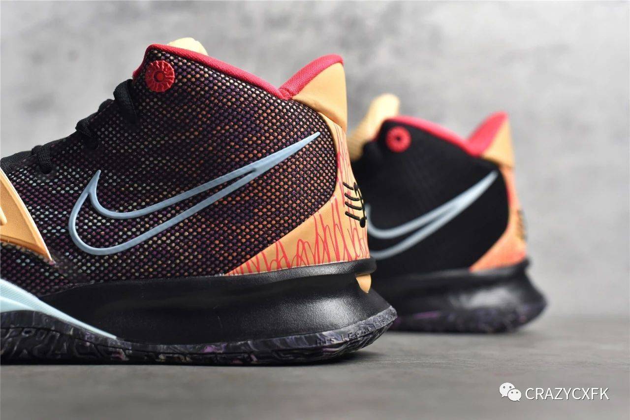 耐克欧文 nike kyrie 7 联名音乐主题 travis scott sound wave 篮球