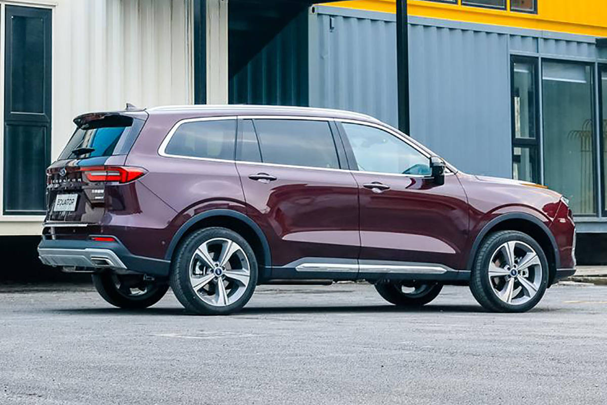 2021上海车展:江铃福特领裕5座/7座版正式上市