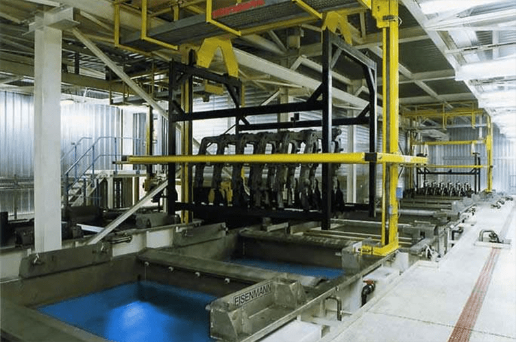 涂装前处理设备潜泳式前处理工艺及其特点