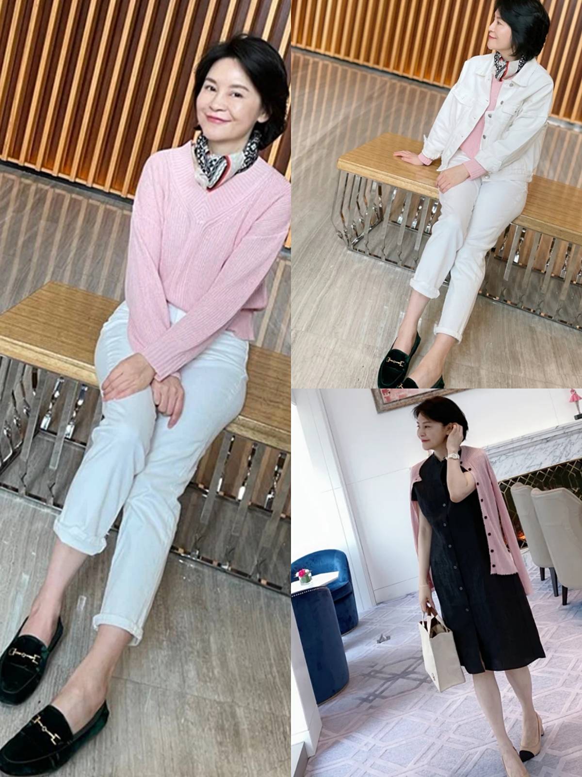 原创妈妈辈穿衣想显贵一定要看这位53岁博主的搭配成熟优雅又减龄