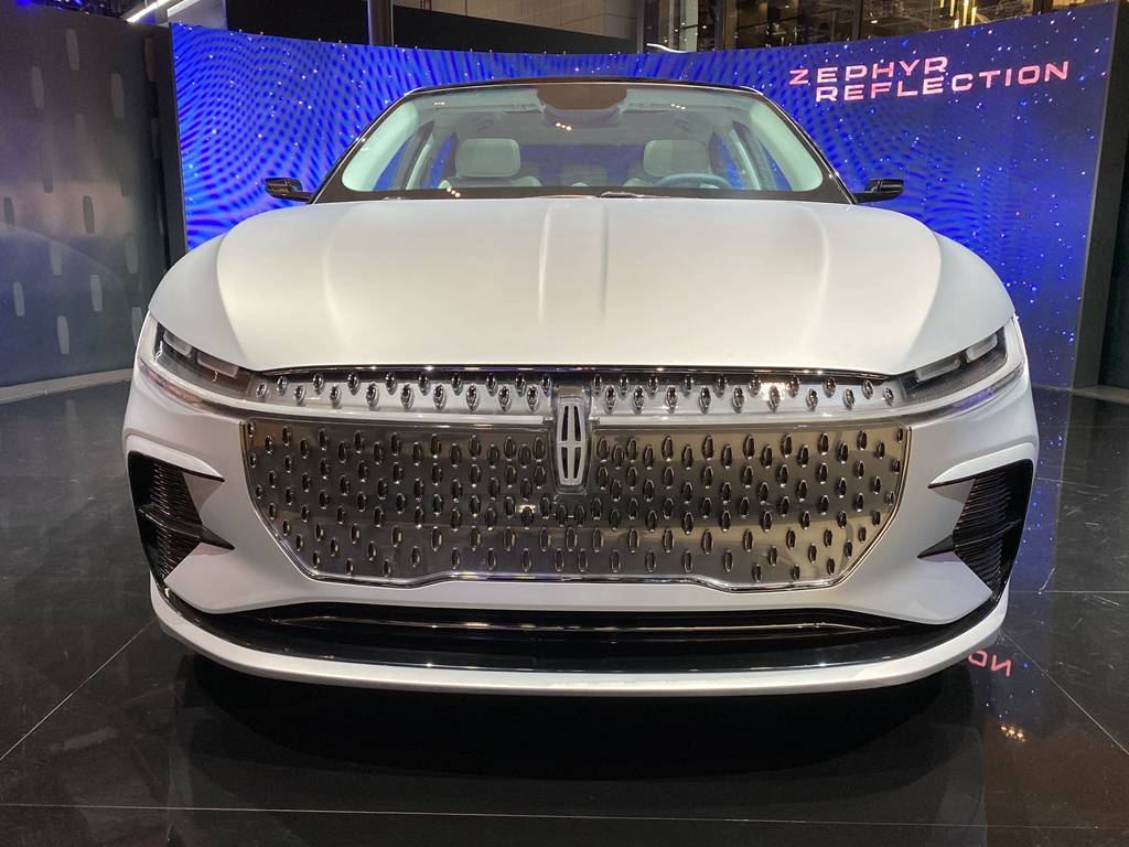 2021上海车展实拍林肯zephyrreflection