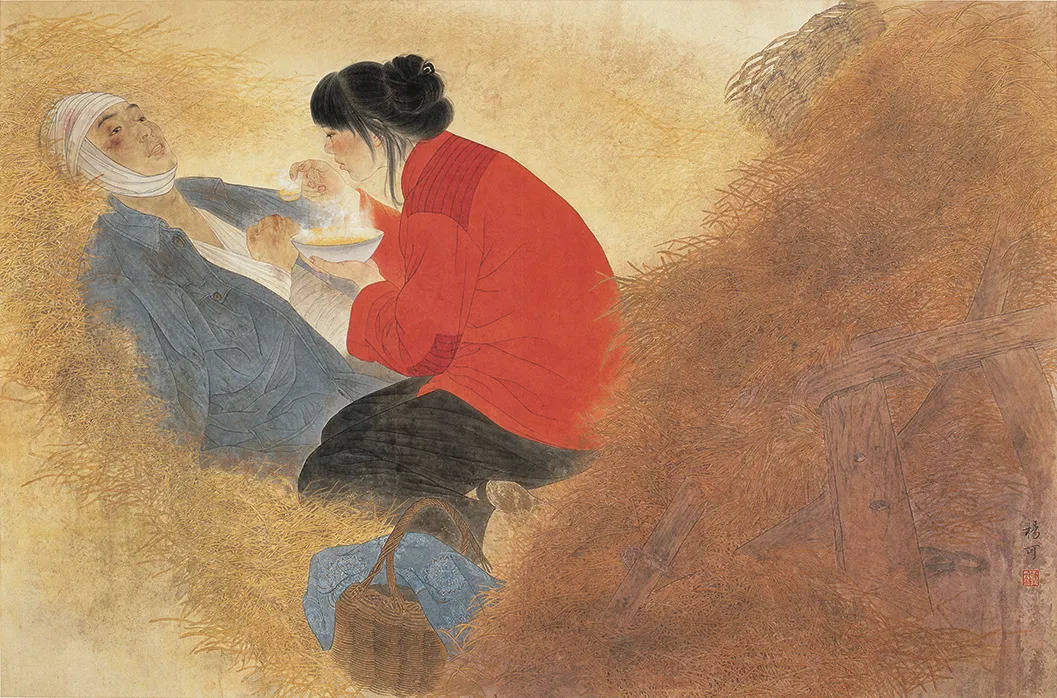 张琳 红嫂 110x165cm