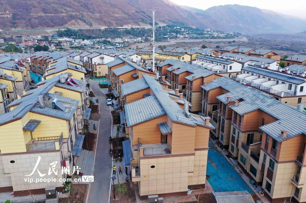 云南省昭通市巧家县白鹤滩库区移民易地安置小区——蒙姑镇文笔社区