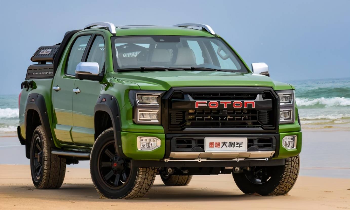 长城的全尺寸皮卡算什么看看福田的翻版猛禽38t动力