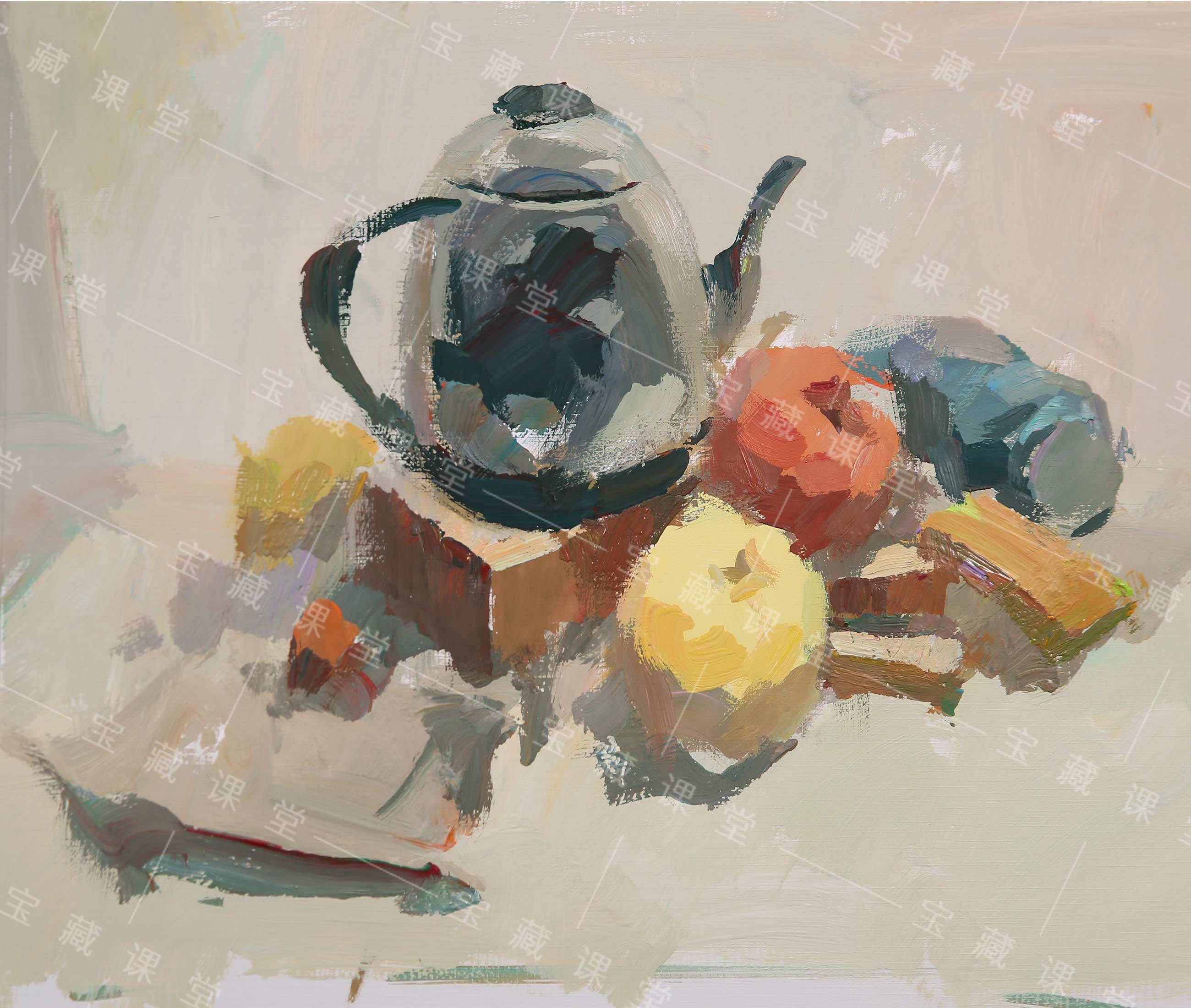 美术联考类色彩课程训练分享(附步骤图) 宝藏美术网校