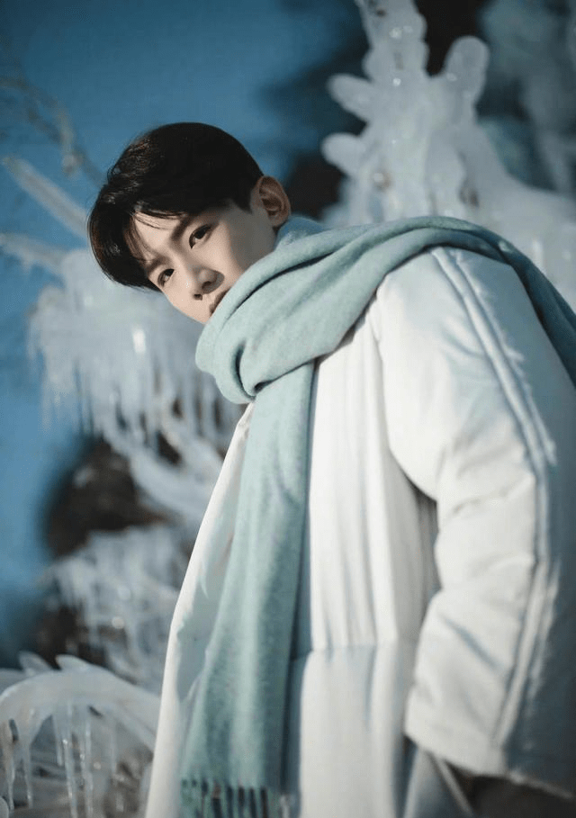 白敬亭冬日写真有多绝清澈干净超级治愈好精致的男孩子